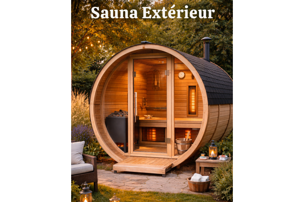 Sauna extérieur