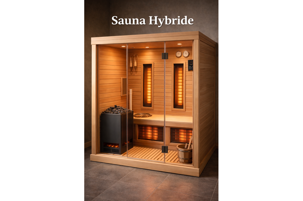 Sauna hybride