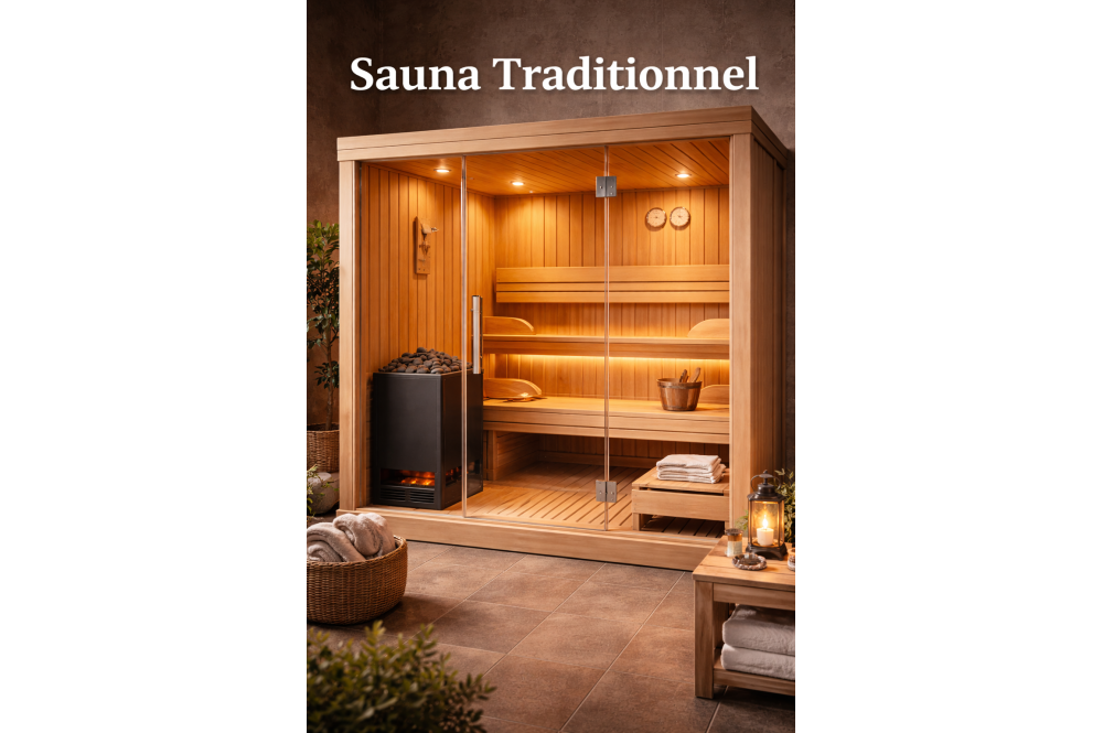 Sauna traditionnel