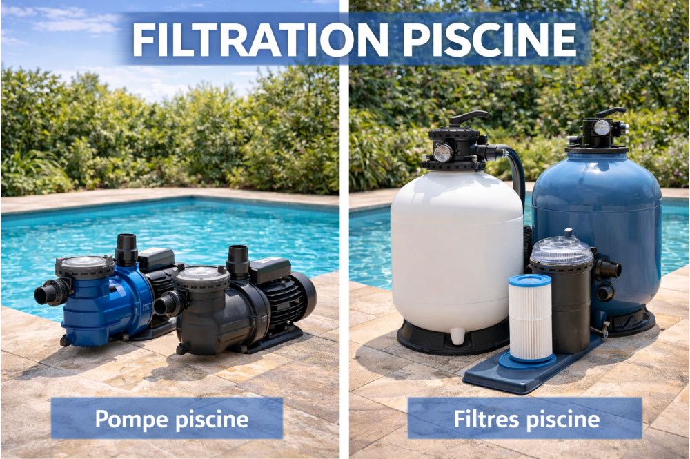 Filtration piscine